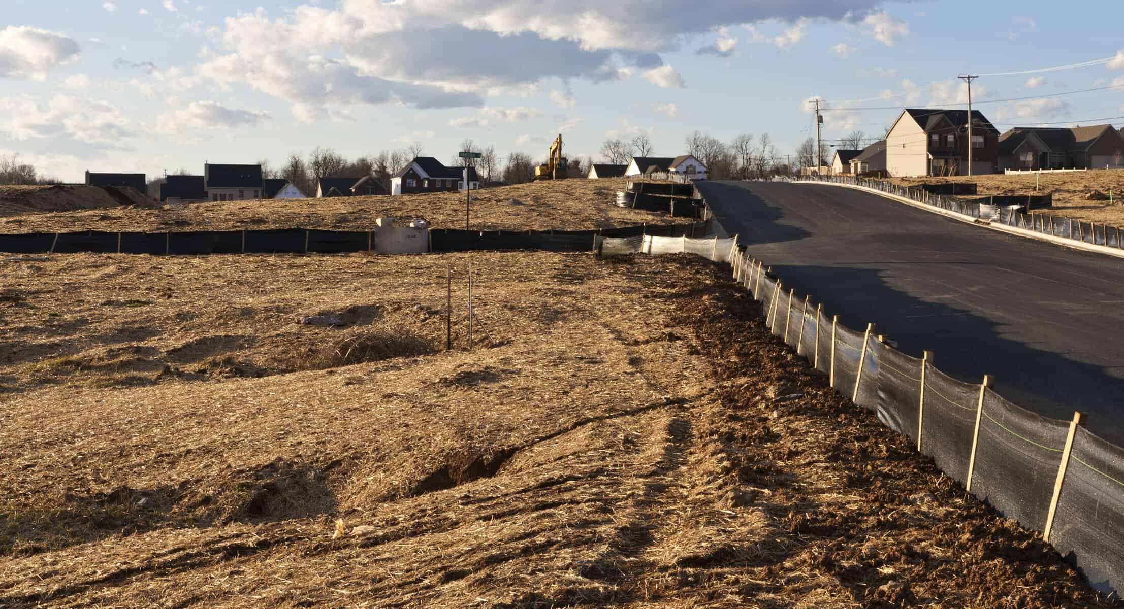 Silt Fence for SWPPP