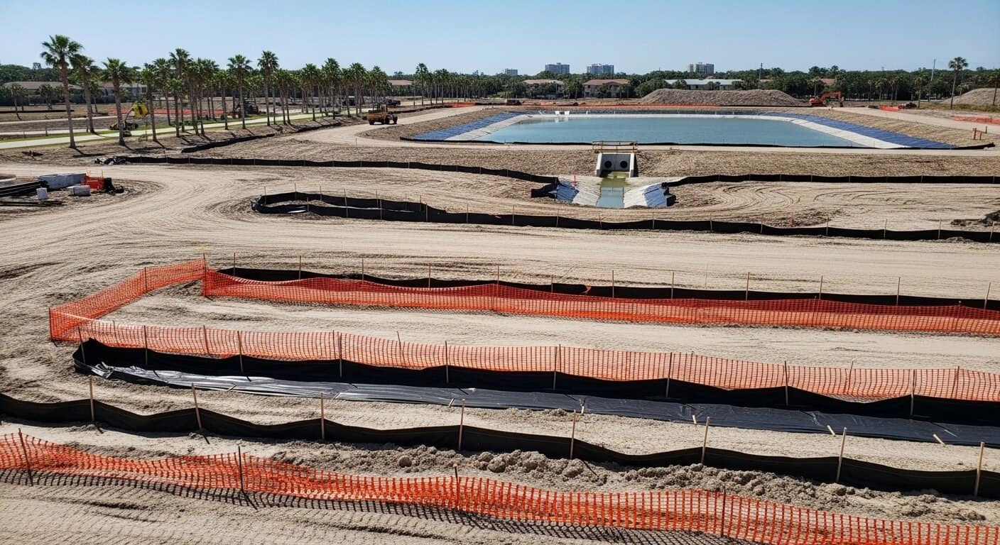 Florida SWPPP Requirements, multiple acre construction project in the works